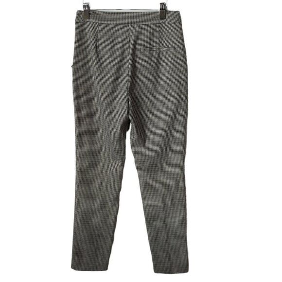 Zara Ruffle Houndstooth Trouser Pant - Picture 4 of 6